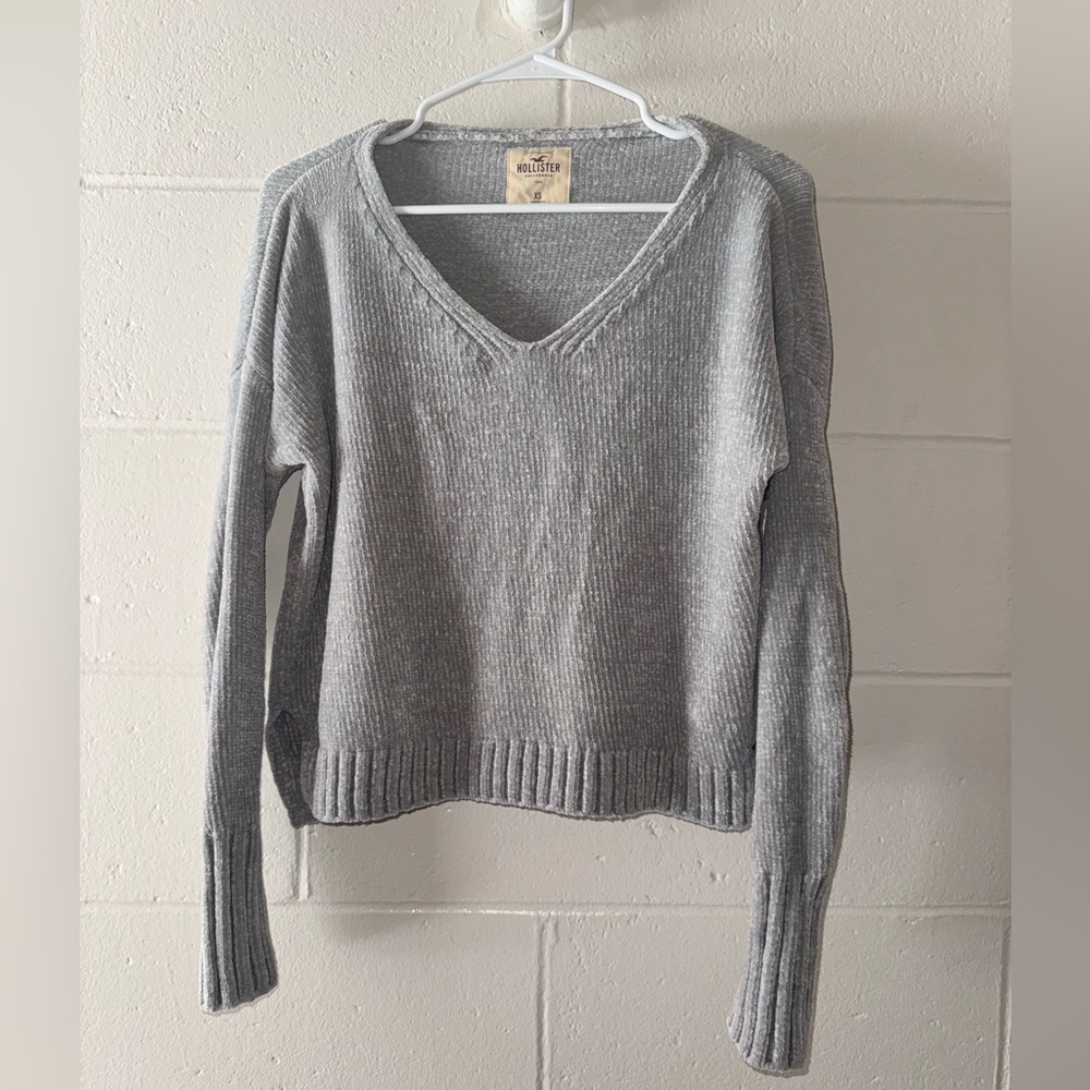 Gray Hollister Sweater